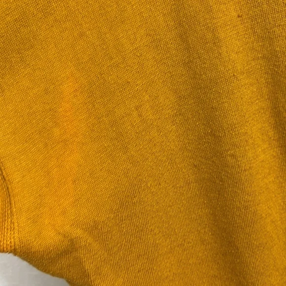 Eileen Fisher Yellow Short Sleeve Linen Boxy Tee Sz medium - Picture 3 of 8